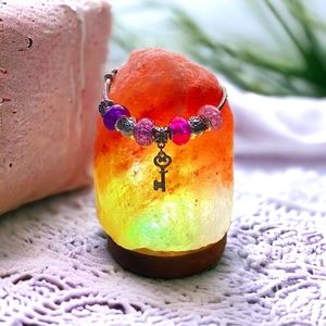 European Style Charm Bracelet with Heart Beads